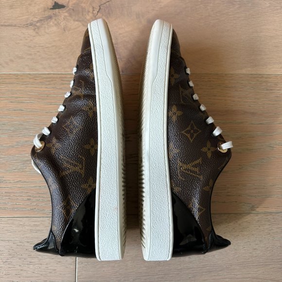 Louis Vuitton Frontrow Monogram Canvas Sneaker Size 37.5 - Picture 7 of 13